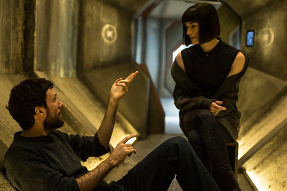 Lazar Bodroza and Stoya on the set of Erdelezi Rising