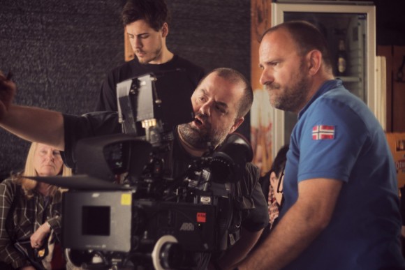 Director Kristijan Milić (left) and DoP Mirko Pivčević (right)