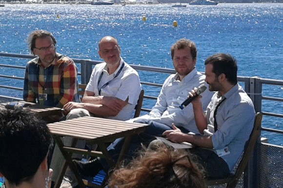 Hrvoje Hribar, Jožko Rutar, Matthieu Darras and Alessandro Gropplero