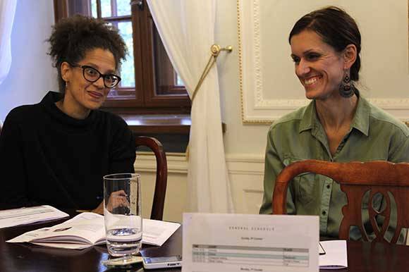 Creative Advisor Selina Ukwuoma, with screenwriter Teodora Markova