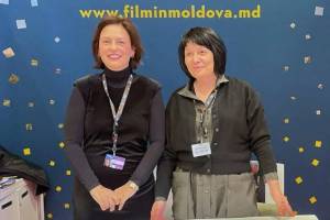 Directors Aleksandra Božović and Valentina Iusuphodjaev