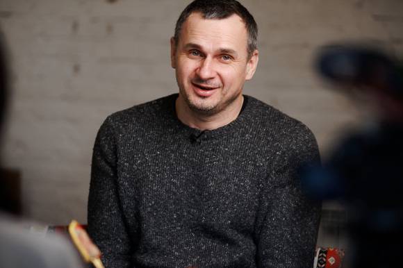 OLEG SENTSOV STARTS FILMING