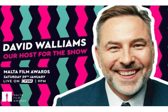 Globally Acclaimed David Walliams to Host Malta Film Awards