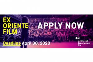 Ex Oriente Film 2020 deadline approaching