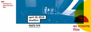 Ex Oriente Film 2019 deadline approaching