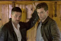 Marcin Dorocinski (L) and David Tennant (R) in Spies of Warsaw