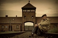 Henryk Schoenker at the Birkenau