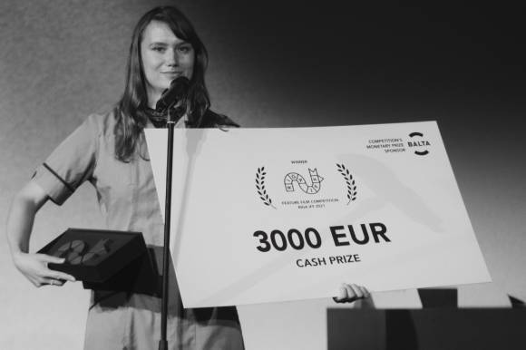 Žigimantė Jakštaitė from the winning film Runner