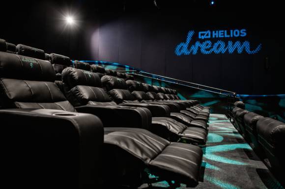 Helios Dream screening room in Łódź